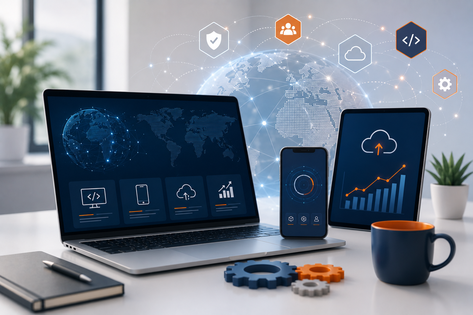 Innovative digital solutions and connected technology devices